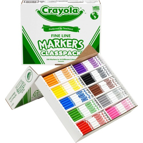 Crayola Classpack Fine Line Markers CYO588210