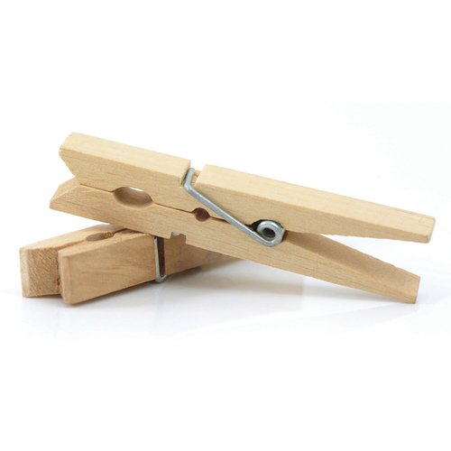 Creativity Street Natural Spring Clothespins - PAC365801 - Shoplet.com