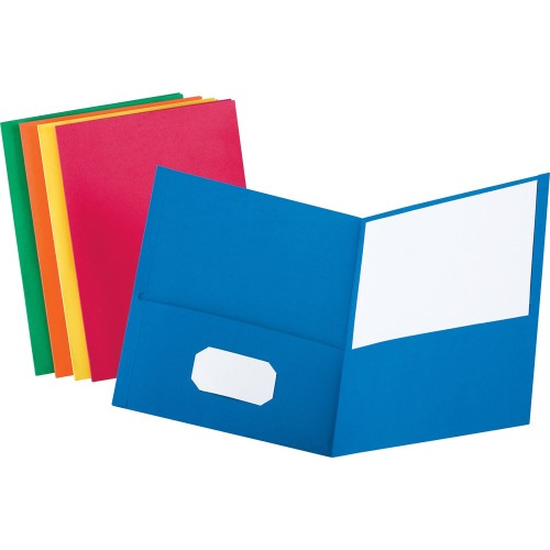 Oxford Twin Pocket Letter-size Folders - OXF57513 - Shoplet.com