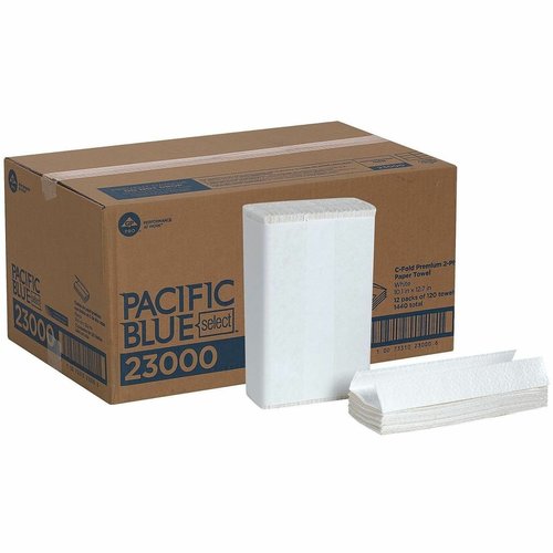 Georgia Pacific Blue Select Premium C-Fold Paper Towels - GPC23000