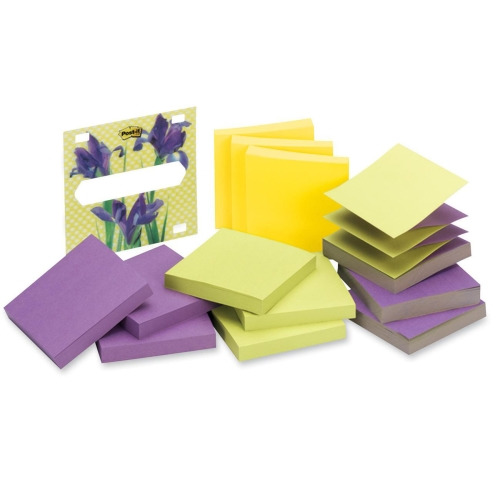 Post-it Pop-up Notes in Assorted Colors with Iris Insert - MMMR330LI12 ...
