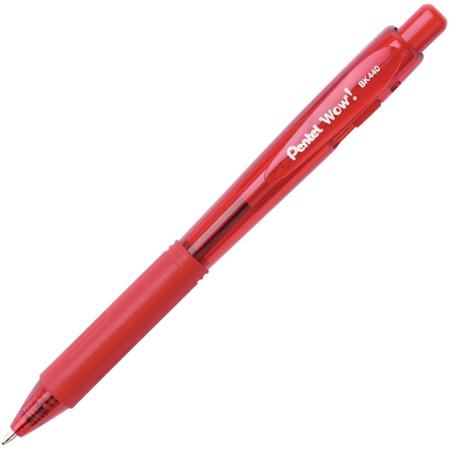 Pentel WOW! Retractable Ballpoint Pens - PENBK440B - Shoplet.com