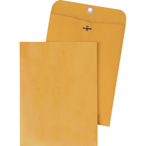 Quality Park Gummed Kraft Clasp Envelopes QUA37894