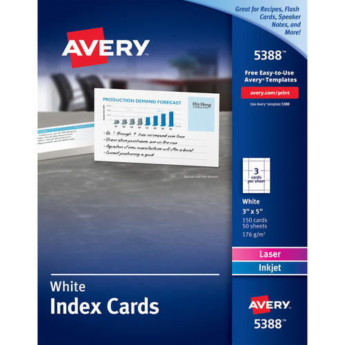 Printable Microperforated Business Cards w/Sure Feed Technology by Avery®  AVE8371