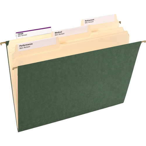 Safco Hanging File Folders Green