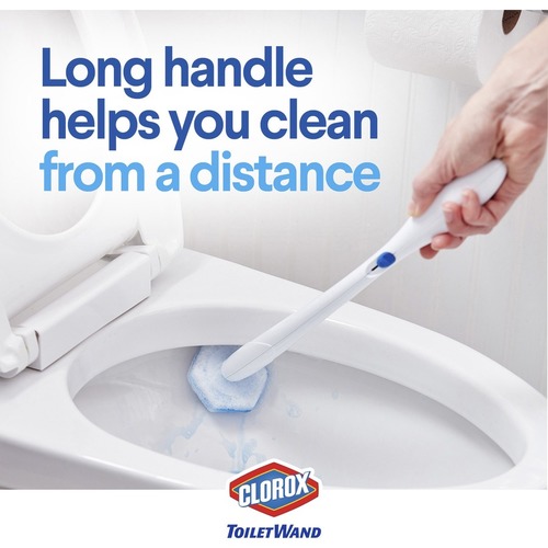 Save on Clorox Toilet Bowl Brush with Under Rim Scrubber Order