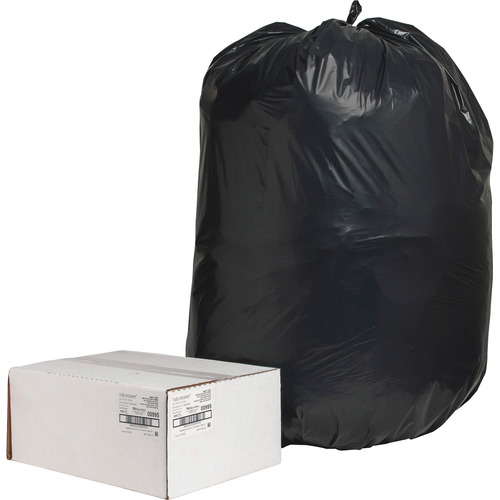 Genuine Joe Flex Drawstring Trash Liners 16 Gallon White Box Of 60