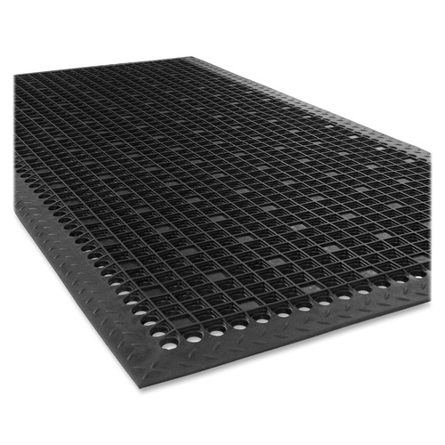 Genuine Joe Versa-Lite Anti-microbial Rubber Mat - Warehouse GJO01705, GJO  01705 - Office Supply Hut