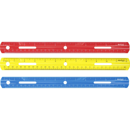 Westcott 12 in. Plastic Ruler