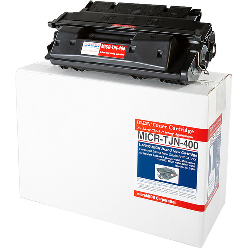 microMICR MICR Toner Cartridge - Alternative for HP 27X - Laser - 10000 Pages - Black - 1 Each