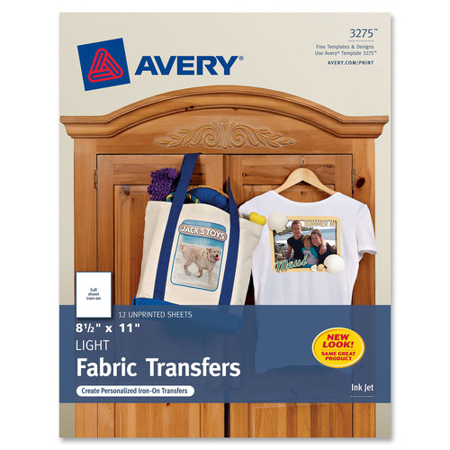 Avery Inkjet Iron-on Transfer Paper - AVE3279 