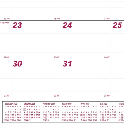 Calendario Mensile, CLASSIC, 21x31 cm