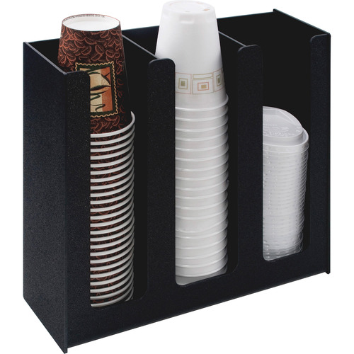 Vertiflex Black Vertical Condiment Organizer