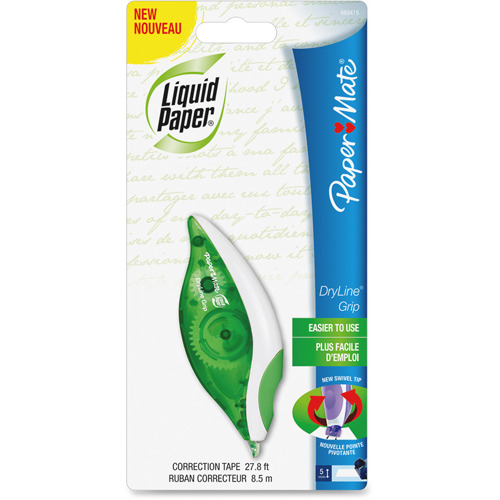 Liquid Paper Mate Dryline Grip Correction Tape - PAP660415 