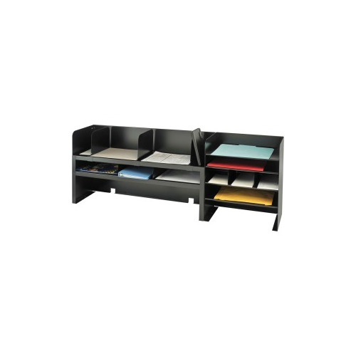 MMF Raised Shelf Design Desk Organizer MMF2061DOBK