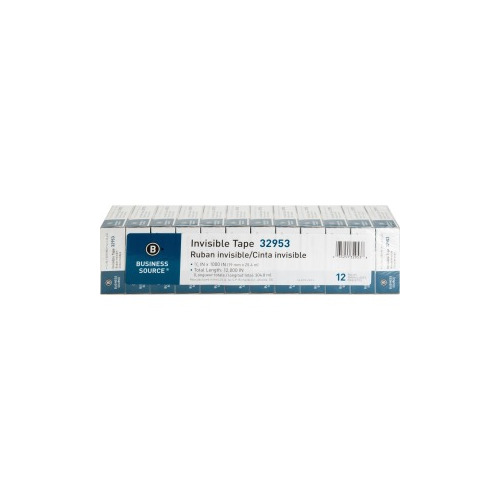 Premium Invisible Tape Value Pack Clear 12 Pack - 1