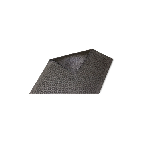 Genuine Joe Versa-Lite Anti-Microbial Rubber Mat - Black