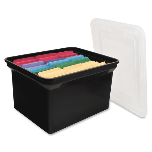 Iris Portable Letter-Size File Box