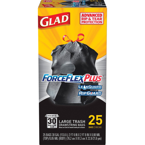 ForceFlexPlus Drawstring Large Trash Bags by Glad® CLO70359