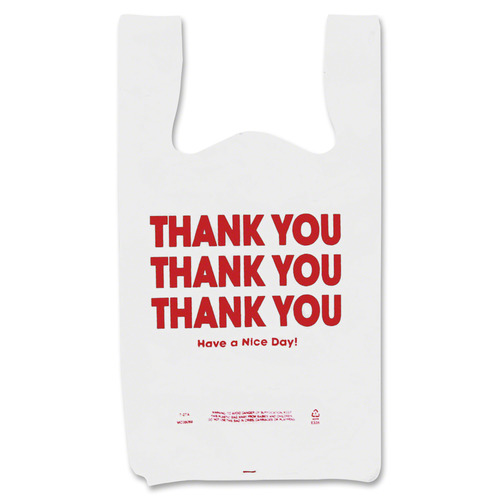 COSCO Thank You Plastic Bags - COS063036 - Shoplet.com
