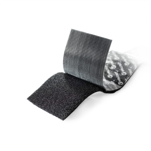 Velcro Brand Industrial Strength Tape, 4ft x 2in Roll, Black - VEK90593 