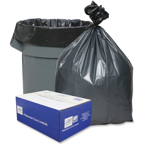 Dura-Stuff Clear LLDPE Trash Can Liners, 4 GAL