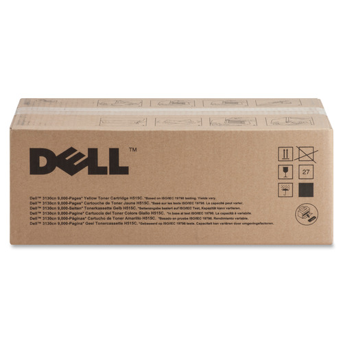 Dell H515C Original Toner Cartridge - Laser - 9000 Pages - Yellow - 1 Each Dell H515C Original Toner Cartridge - Laser - 9000 Pages - Yellow - 1 Each