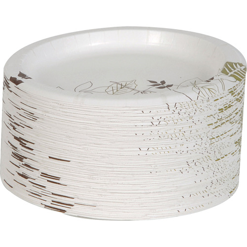 Dixie Pathways Soak-Proof Shield Mediumweight Paper Plates | AMORSUPPLY