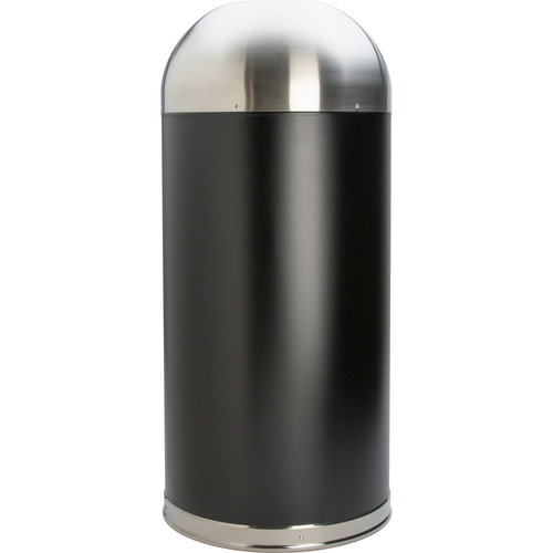 Genuine Joe - GJO58895 30 Gal Stainless Steel Trash Receptacle