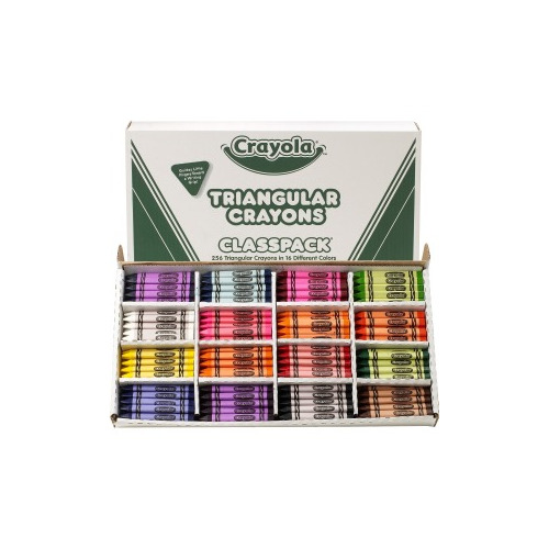Classpack Crayons w/Markers, 8 Colors, 128 Each Crayons/Markers, 256/Box
