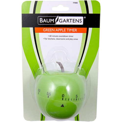 Baumgartens Schoolhouse Timer - 1 Hour - For Office, Classroom - Green