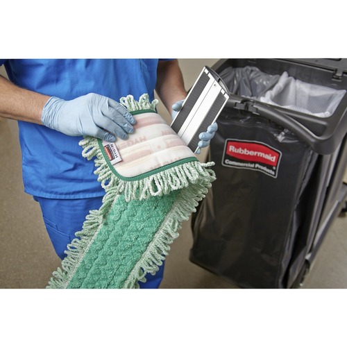 RUBBERMAID COMMERCIAL PRODUCTS, Microfiber, Hook-and-Loop