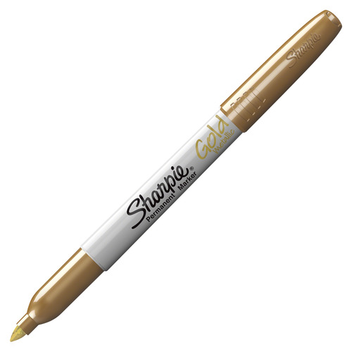 BIC Intensity Metallic Permanent Marker, Fine Point, Bronze