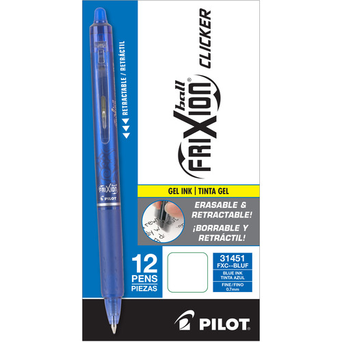Pilot Frixion Stick Erasable Rollerball Gel Pen 0.7mm