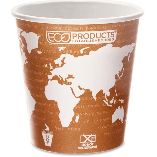 ECO-PRODUCTS,INC. Eco-Products World Art Hot Beverage Cups - ECOEPBHC12WA 