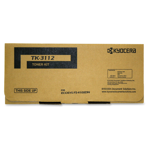 Clasificación Grapa eximir Kyocera Original Toner Cartridge - KYOTK3112 - Shoplet.com