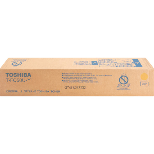 Toshiba Original Standard Yield Laser Toner Cartridge - Yellow - 1 Each - 28000 Pages Toshiba Original Standard Yield Laser Toner Cartridge - Yellow - 1 Each - 28000 Pages