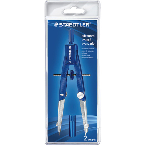 J&Y SYSTEM公式アカウント03　STAEDTLER 12角軸のみ Staedtler 2-piece Advanced Student Compass - STD550WP01 - Shoplet.com