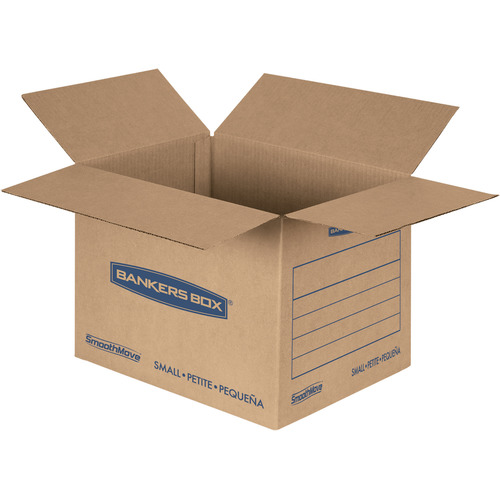 Bankers Box SmoothMove Basic Moving Boxes, Small - FEL7713801 