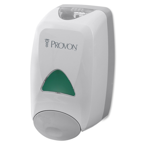 Provon FMX-12 Foam Soap Dispenser - Manual - 1.32 quart Capacity - Key Lock, Soft Push, Wall Mountable - Dove Gray - 6 / Carton Provon FMX-12 Foam Soap Dispenser - Manual - 1.32 quart Capacity - Key Lock, Soft Push, Wall Mountable - Dove Gray - 6 / Carton