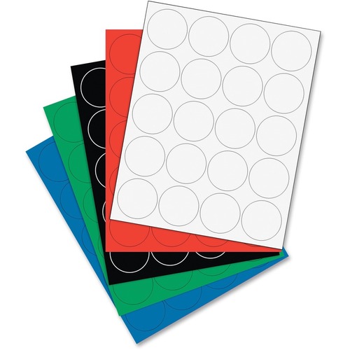 MasterVision Magnetic Color Coding Dots - BVCFM1618 