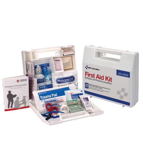 First Aid Only 25 Person Bulk First Aid Kit - 107 x Piece(s) For 25 x Individual(s) - 2.5 First Aid Only 25 Person Bulk First Aid Kit - 107 x Piece(s) For 25 x Individual(s) - 2.5