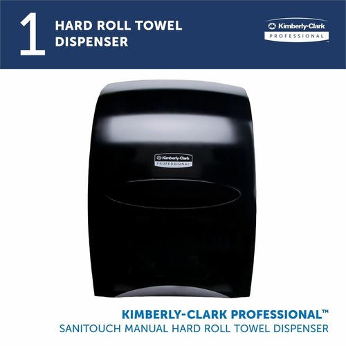 thumbnail image 2 of Kimberly-Clark Sanitouch Paper Towel Dispenser - Hands-Free Hard Roll Towel System With Microban Protection 2 of 14
