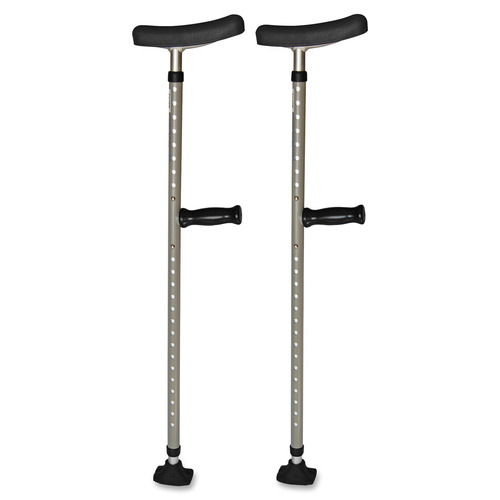 Medline Universal Single Tube Crutch - 399.04 lb Load Capacity Medline Universal Single Tube Crutch - 399.04 lb Load Capacity