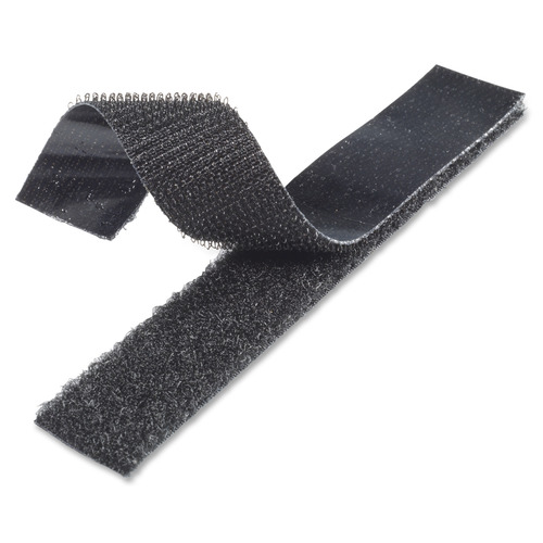 Black Industrial Strength Sticky Back Velcro Strips