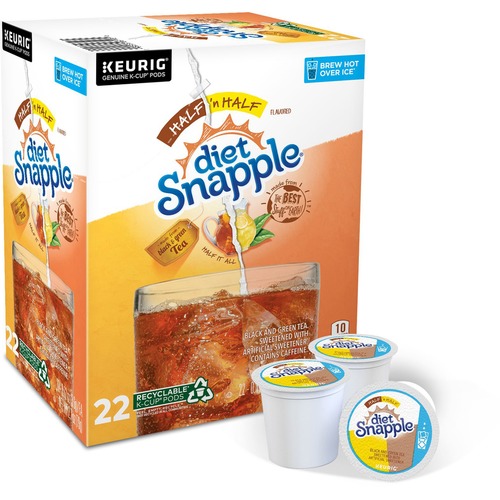 Best Buy: Keurig Diet Snapple Peach Tea Brew-Over-Ice K-Cups (16-Pack) 9591