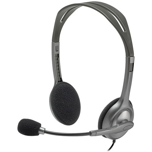 Logitech Headset H111 with Noise Cancelling Microphone 3.5 mm jack