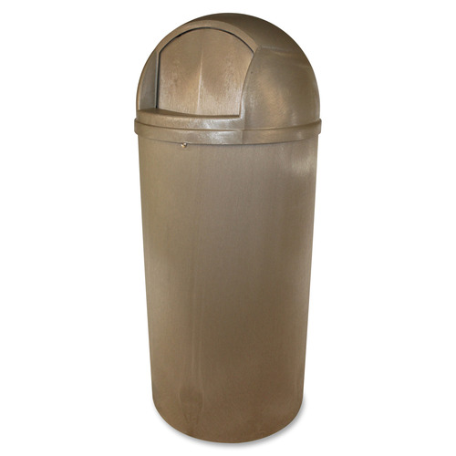 Impact Plastic Bullet Indoor/Outdoor 21-Gallon Receptacle - 21 gal Capacity - Bullet - 40.8 Impact Plastic Bullet Indoor/Outdoor 21-Gallon Receptacle - 21 gal Capacity - Bullet - 40.8