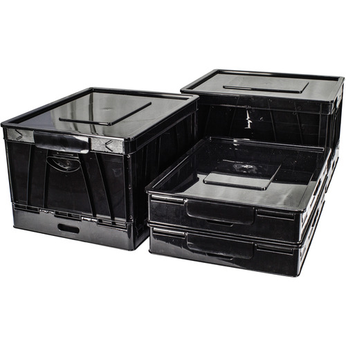 Storex Collapsible Storage Crate STX61809U04C