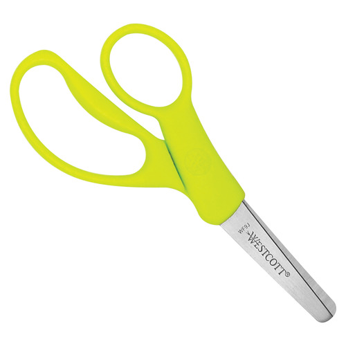 Westcott School Kumfy Grip Left-Handed Kids Scissors, 5 Blunt